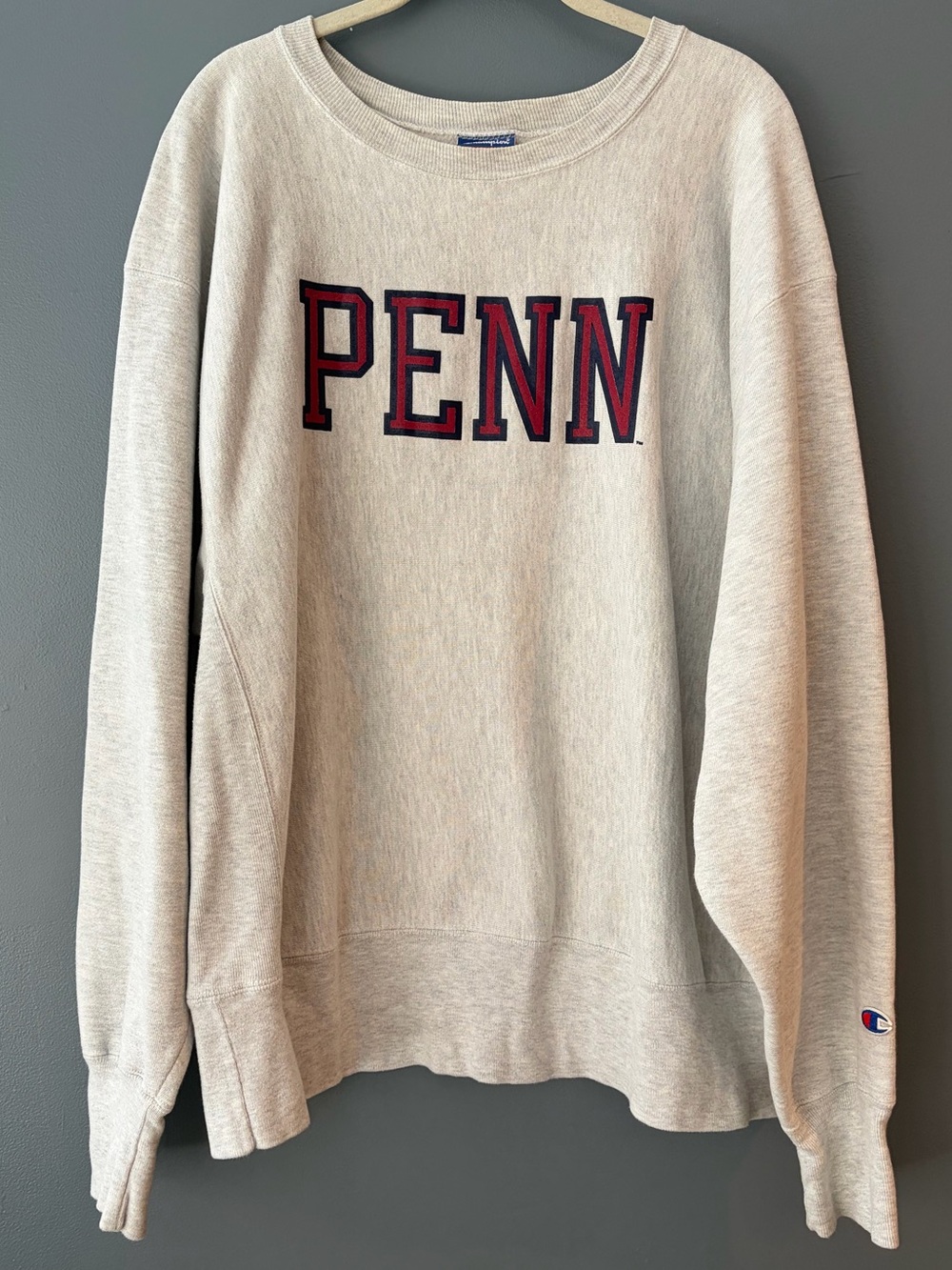 Vintage Champion Reverse Weave Penn State University Crewneck Sweatshirt